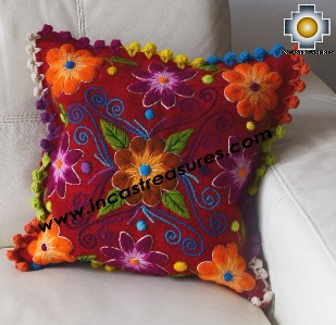 Home Decor Cushion primavera red - Product id: Home-Decor-cushion16-01red Photo03